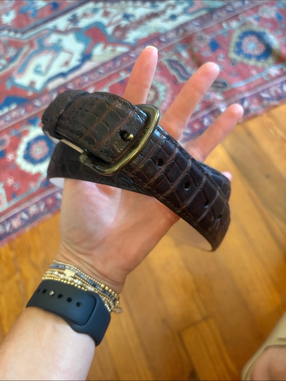 Tecovas Men's Genuine American Alligator Belt - Picture 11 of 13